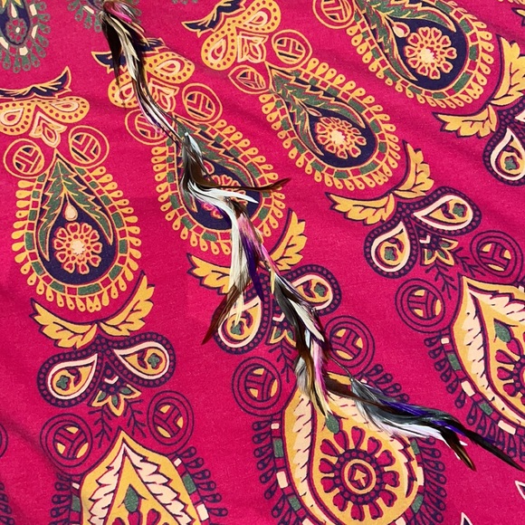 Feather Hair Clip- hand made in CO - Picture 5 of 6